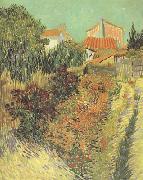 Garden Behind a House (nn04), Vincent Van Gogh